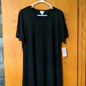 NWT LuLaRoe Maria maxi dress, black, xl